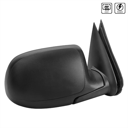 Spec-D Tuning POWER HEATED SIDE MIRRORS MATTE BLACK - RIGHT RMV-SIV99HP-FS-R